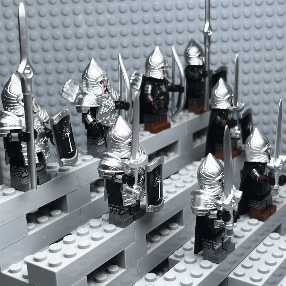 Lord of the Rings Gondor Custom Minifigures Lot of 8 - Picture 3 of 3
